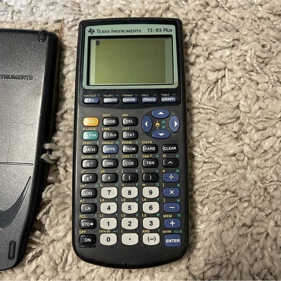 TI-83 plus calculator Texas instruments black - Picture 2 of 6